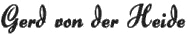 Logo Gerd von der Heide